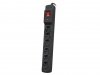 Armac Listwa przeciwprzepięciowa Multi M6 10m czarna (6 gniazd)